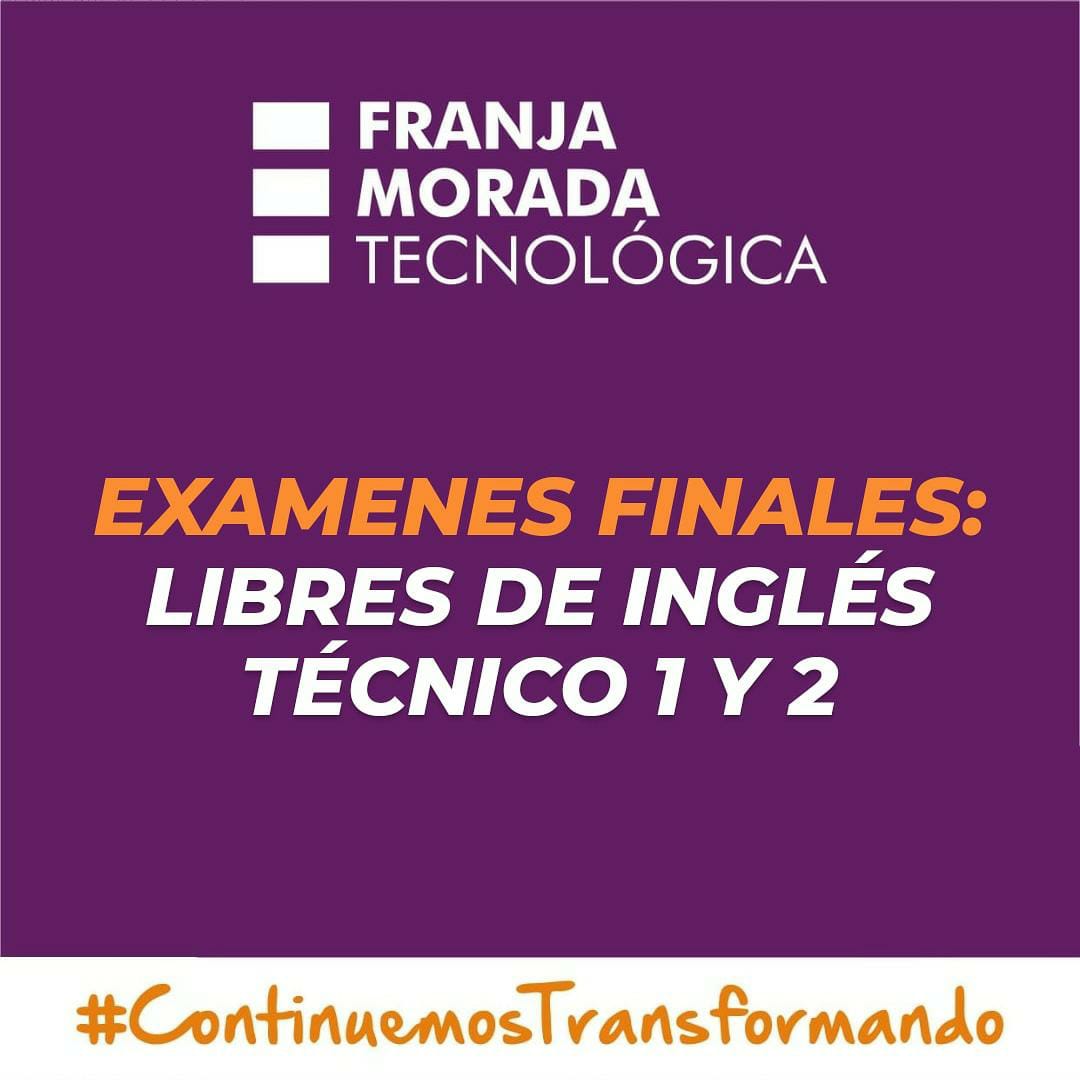 EXAMENES FINALES: LIBRES DE INGLÉS